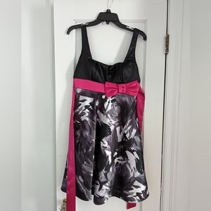 Satin party/event dress, size 7/8